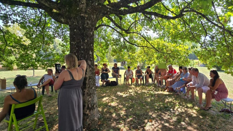 Armonie AlAyA - Rencontre entre un Maître Reiki Enseignant et ses élèves